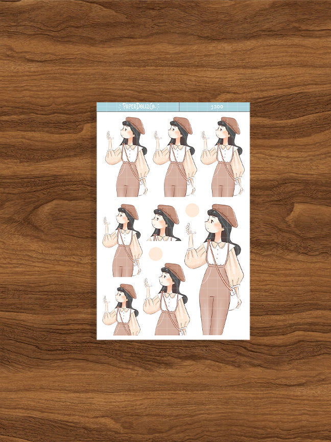 Candy Cart | My Fair Ladies | Just Dolls Sticker | J300