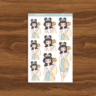 Bump Car | My Fair Ladies | Just Dolls Sticker | J301