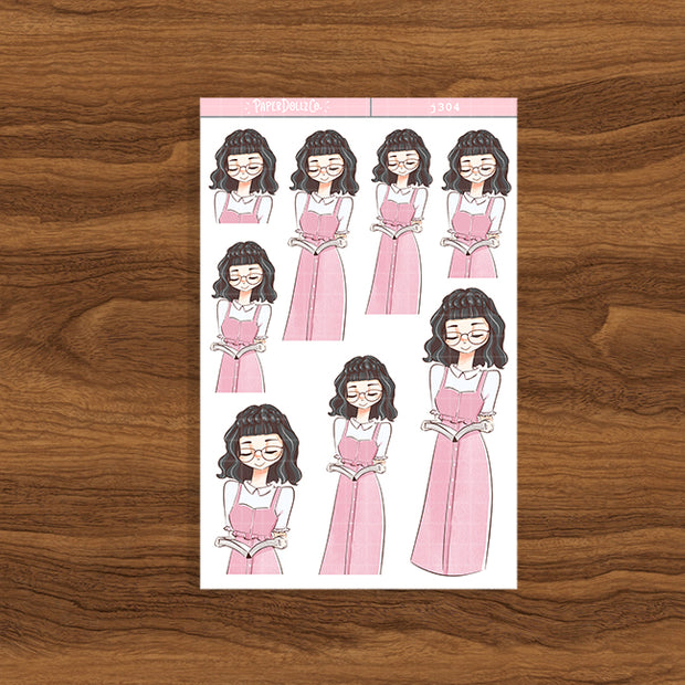 Blooms | Shades of Pink | Just Dolls Sticker | J304