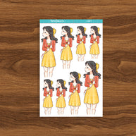 Sun-sational | Summer Princess | Just Dolls Sticker | J307