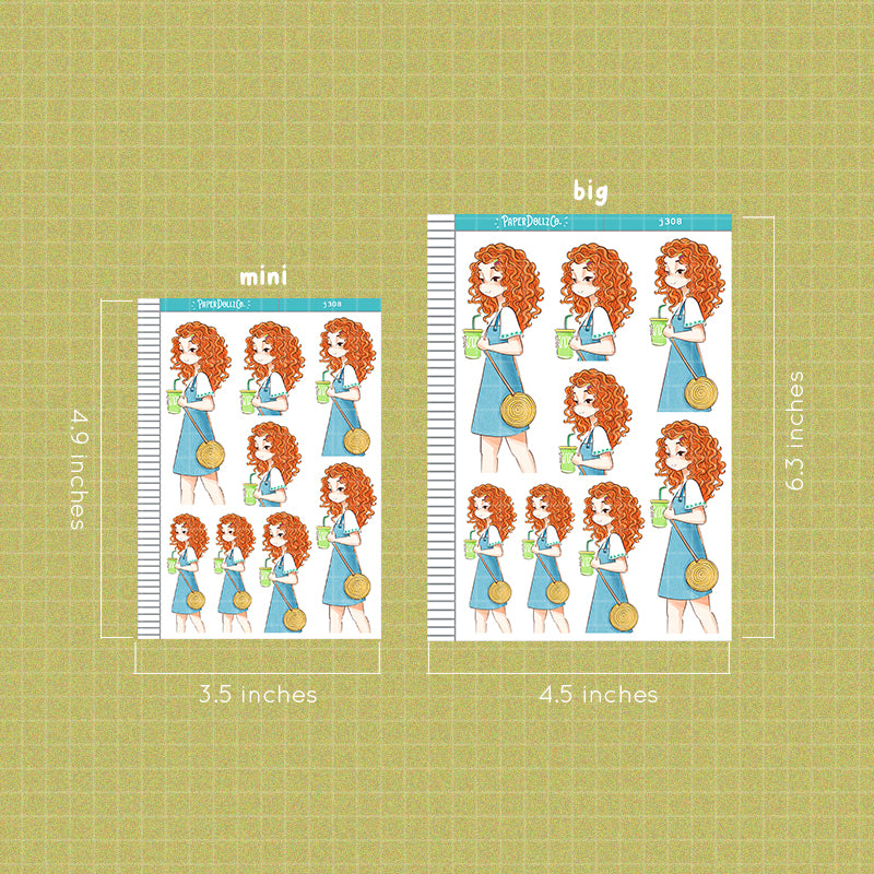 Sun-drenched | Summer Princess | Just Dolls Sticker | J308