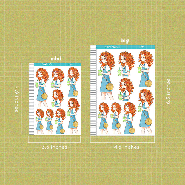Sun-drenched | Summer Princess | Just Dolls Sticker | J308