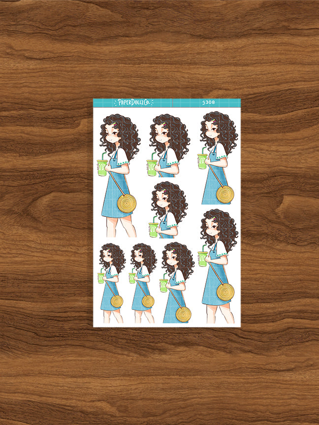 Sun-drenched | Summer Princess | Just Dolls Sticker | J308