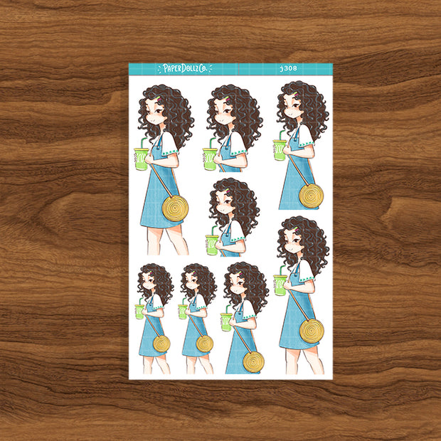 Sun-drenched | Summer Princess | Just Dolls Sticker | J308