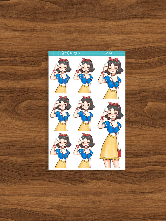 Sun-baked | Summer Princess | Just Dolls Sticker | J310