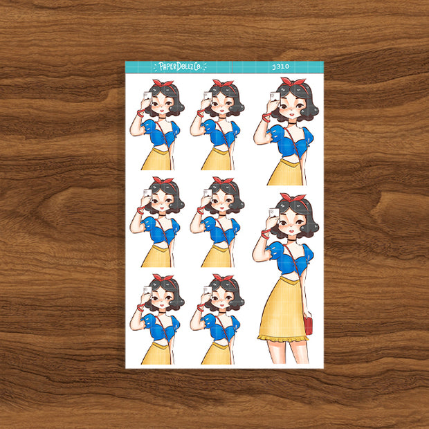 Sun-baked | Summer Princess | Just Dolls Sticker | J310