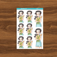 Sun-filled | Summer Princess | Just Dolls Sticker | J311