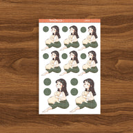Labrador Retriever  | Fur In Love | Just Dolls Sticker | J312