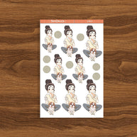 Shih Tzu  | Fur In Love | Just Dolls Sticker | J313