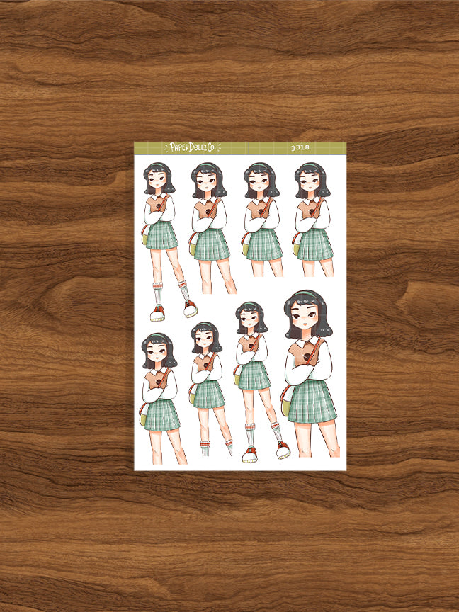 Motivated Student | School Is Cool | Just Dolls Sticker | J318