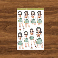 Motivated Student | School Is Cool | Just Dolls Sticker | J318