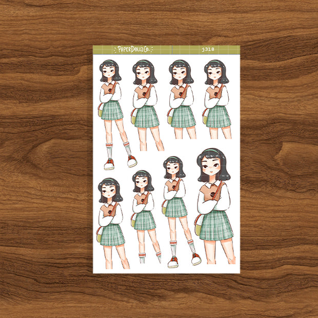Motivated Student | School Is Cool | Just Dolls Sticker | J318