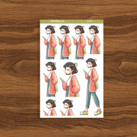 Competent Student | School Is Cool | Just Dolls Sticker | J319