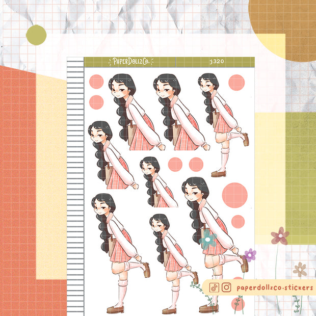 Attentive Student | School Is Cool | Just Dolls Sticker | J320