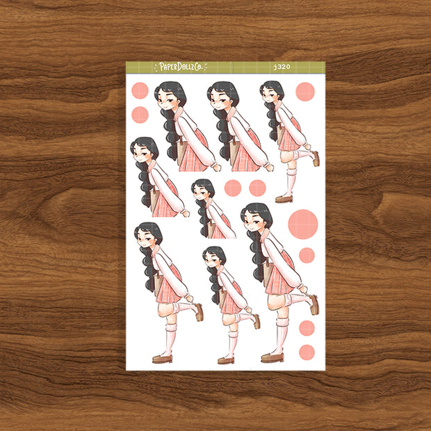 Attentive Student | School Is Cool | Just Dolls Sticker | J320