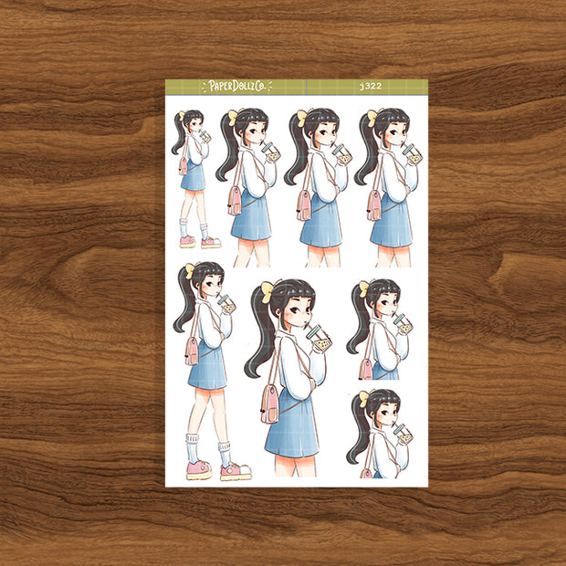 Creative Student | School Is Cool | Just Dolls Sticker | J322