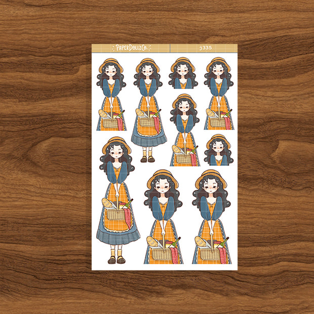 Picnic  | Cottage Core | Just Dolls | J335