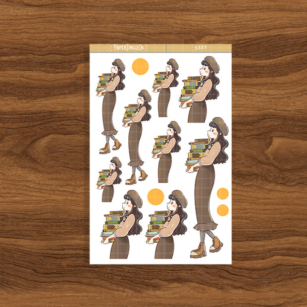 Bookworm | Cottage Core | Just Dolls | J337