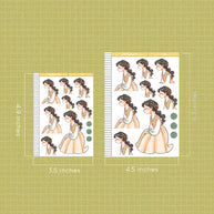 Farmlife | The Pretty Petal | Just Dolls Stickers | J350
