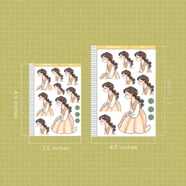 Farmlife | The Pretty Petal | Just Dolls Stickers | J350