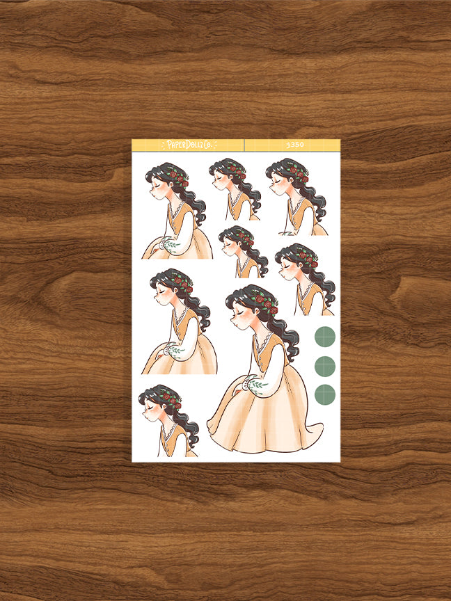 Farmlife | The Pretty Petal | Just Dolls Stickers | J350