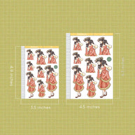 Artist | The Pretty Petal | Just Dolls Stickers | J351