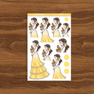 Vintage | The Pretty Petal | Just Dolls Stickers | J352