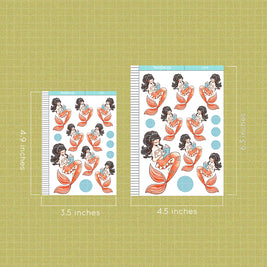 Bookish | The Modern Mermaids | Just Dolls Stickers | J356