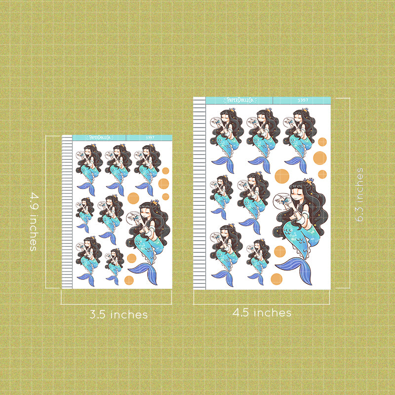 Zoophilist | The Modern Mermaids | Just Dolls Stickers | J357