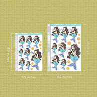 Zoophilist | The Modern Mermaids | Just Dolls Stickers | J357