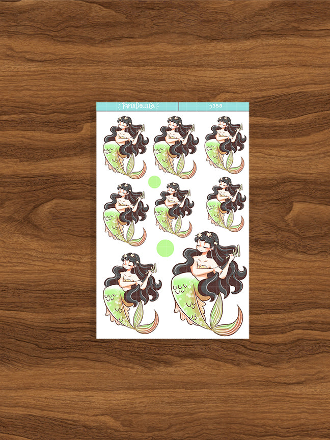 Stylish | The Modern Mermaids | Just Dolls Stickers | J358