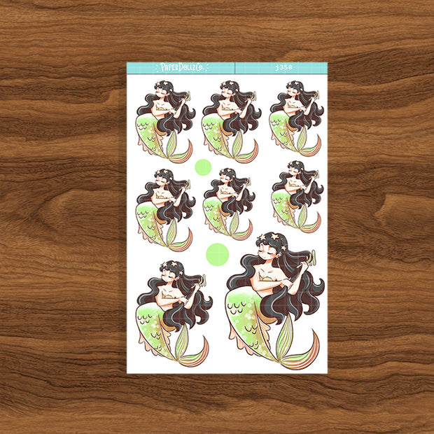 Stylish | The Modern Mermaids | Just Dolls Stickers | J358