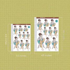 Cozy Coffee | Home Buddy | Just Dolls Stickers | J360