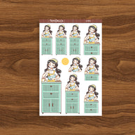 Cooking | Home Buddy | Just Dolls Stickers | J361