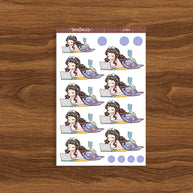 Binge-watch | Home Buddy | Just Dolls Stickers | J362