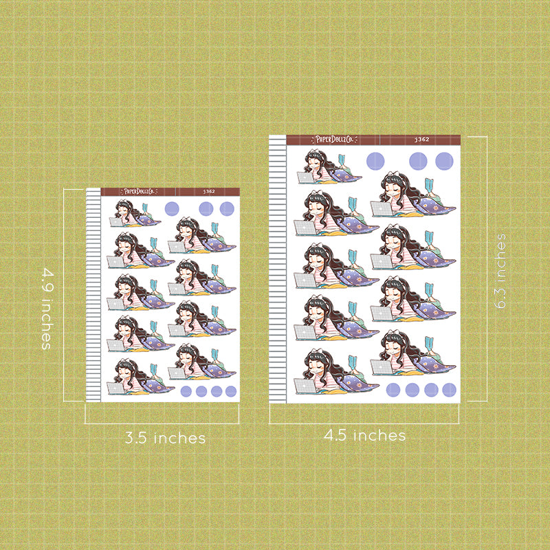 Binge-watch | Home Buddy | Just Dolls Stickers | J362