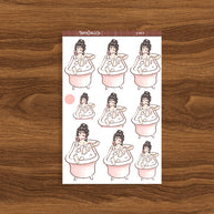 Bath Time | Home Buddy | Just Dolls Stickers | J363
