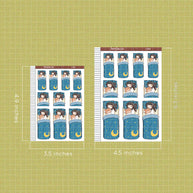 Goodnight | Home Buddy | Just Dolls Stickers | J364