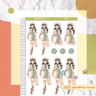 Shopping | Love Yourself | Just Dolls Stickers | J368