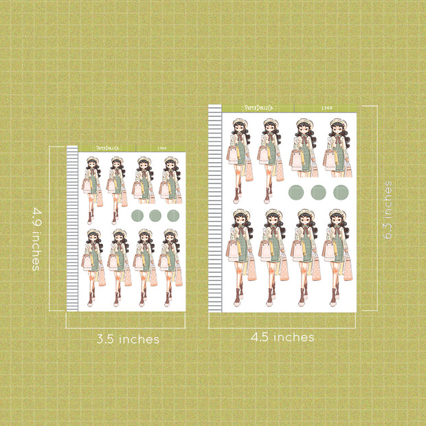 Shopping | Love Yourself | Just Dolls Stickers | J368