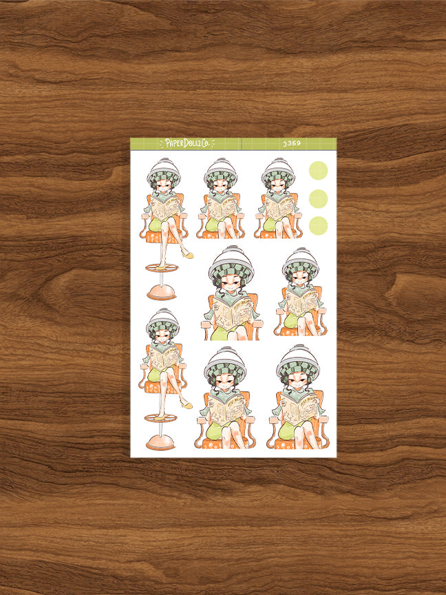 Salon | Love Yourself | Just Dolls Stickers | J369
