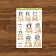 Salon | Love Yourself | Just Dolls Stickers | J369