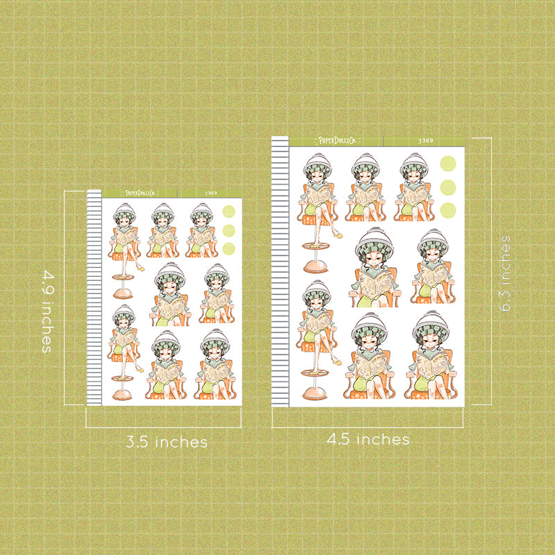 Salon | Love Yourself | Just Dolls Stickers | J369