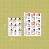 Committed | Working Women | Just Dolls Stickers | J371