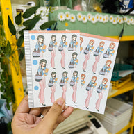 Tireless | Working Women | Just Dolls Stickers | J372