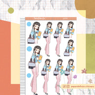 Tireless | Working Women | Just Dolls Stickers | J372