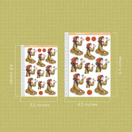 Pekin | Birds of Autumn | Just Dolls Stickers | J375