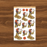 Pekin | Birds of Autumn | Just Dolls Stickers | J375