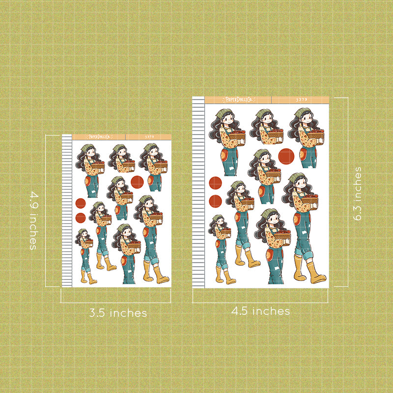 Robin | Birds of Autumn | Just Dolls Stickers | J379