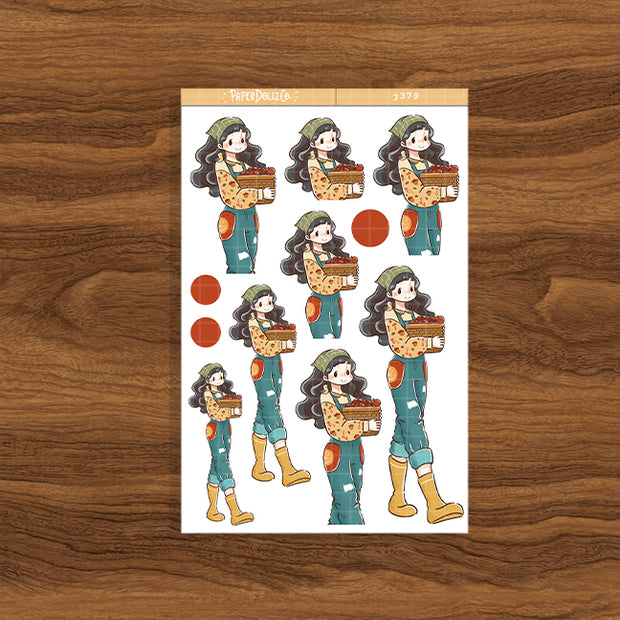 Robin | Birds of Autumn | Just Dolls Stickers | J379